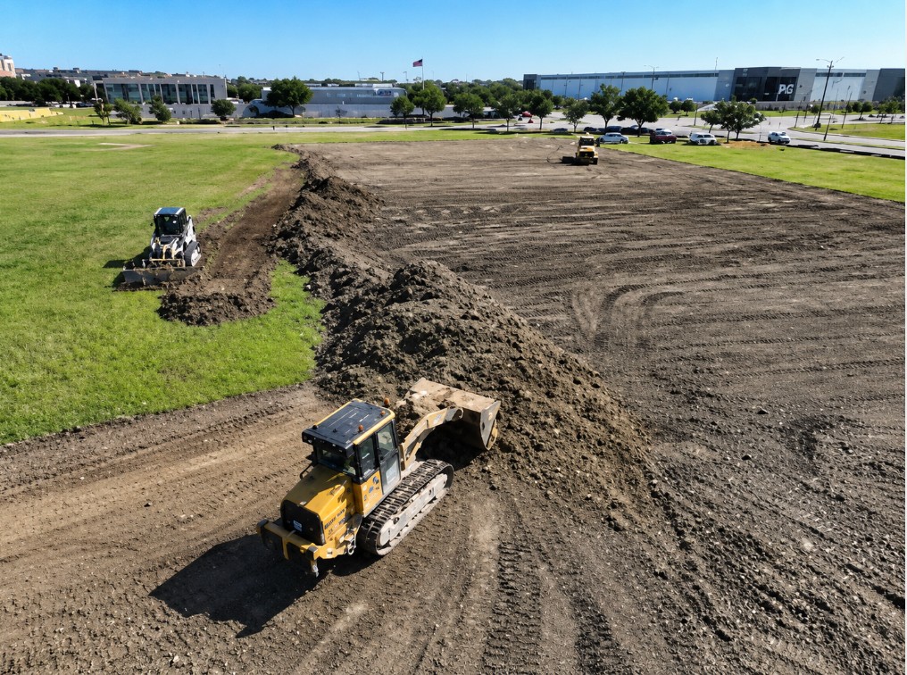 Topsoil Stripping & Stockpiling